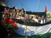 Zaytouna Oliva departs for Gaza.