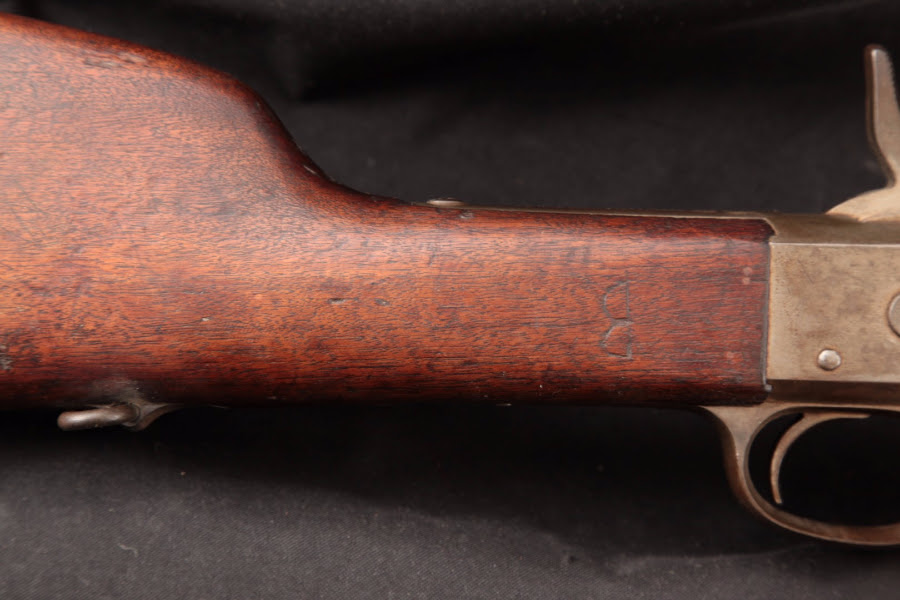 Remington Argentine Model 1879 Patria Rolling Block, Blue & Case Color 36” - Single Shot Rifle & Cleaning Rod, 1879-82 Antique - Picture 3