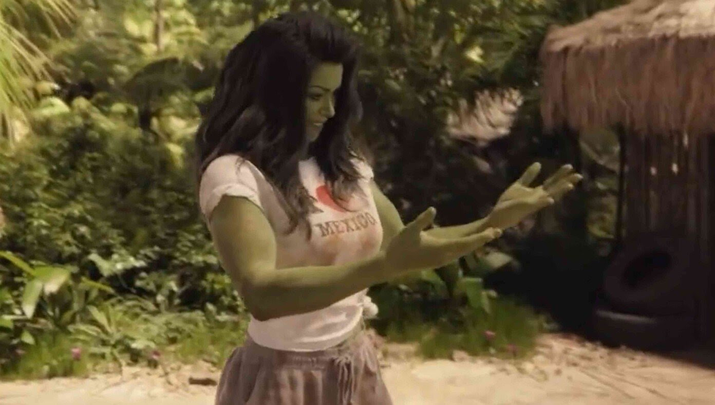 She-Hulk Insists She's 'Fine' While Literally Turning Into Enormous Green Monster
