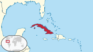 Cuba in its regionsvg