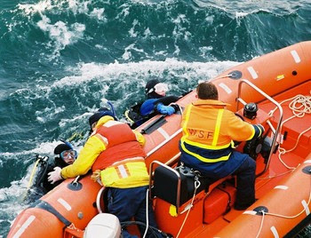 WSF Man Overboard Rescue Drill