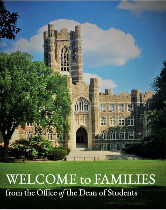 Welcome to Families from the Office of the Dean of Students
