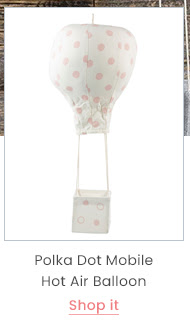 Polka Dot Mobile Hot Air Balloon