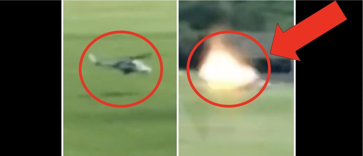 Russian Helicopter Gets Shot Down In Crazy Viral Video