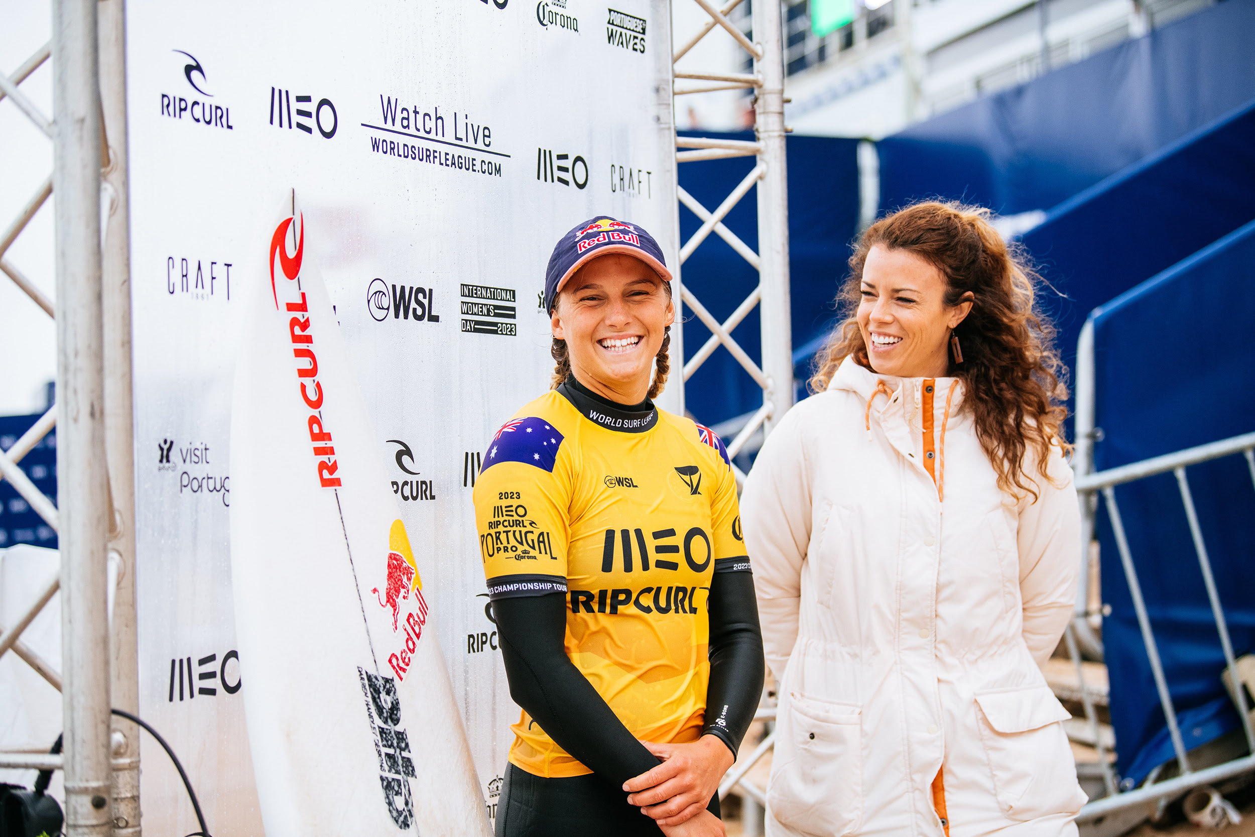 How World Surf League Honors International Women's Day 2023