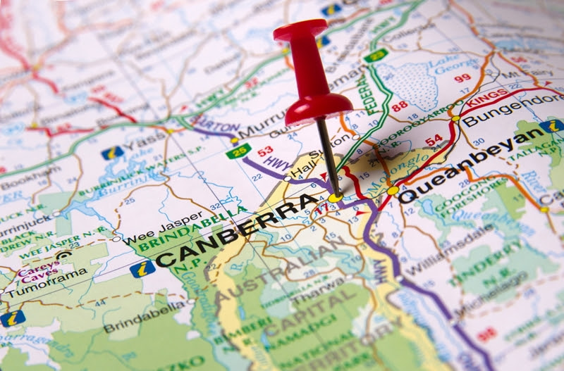 Canberra is doing particularly well in terms of an increase in property value. 