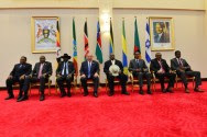 Prime Minister Benjamin Netanyahu attended a summit with African leaders in Uganda on July 4, 2016.