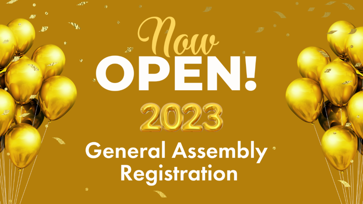 Now Open 2023 GA Registration