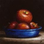 Bowl of apples - Posted on Saturday, January 3, 2015 by Jane Palmer
