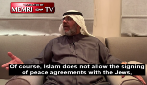 Muslim researcher: “Islam does not allow the signing of peace agreements with the Jews”