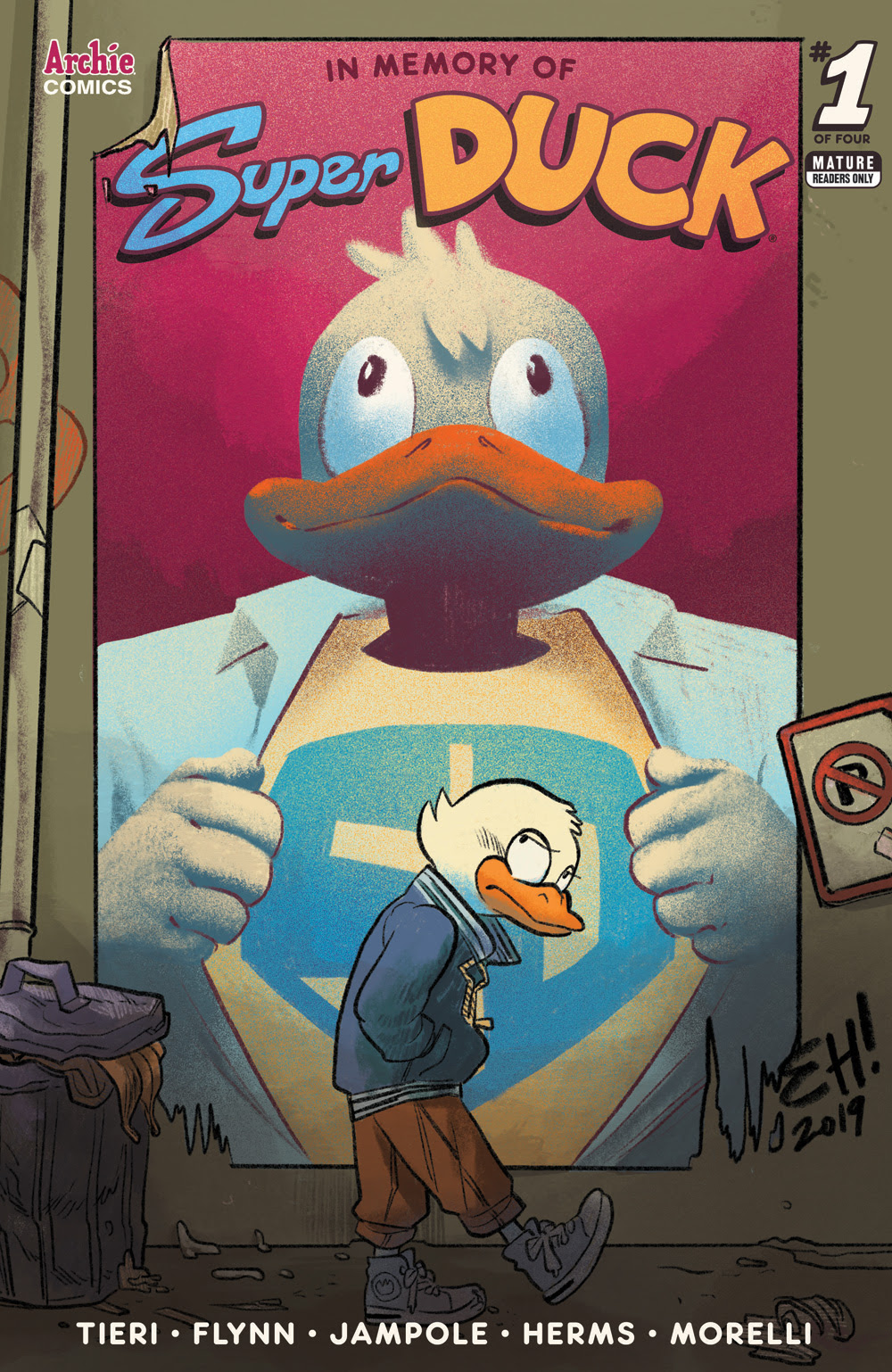 SUPER DUCK #1: CVR E Henderson