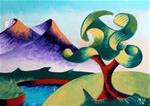 Mark Webster - Abstract Landscape Oil Painting 2.6.13 - Posted on Saturday, November 15, 2014 by Mark Webster