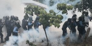 Represión policial-militar en El Hatillo