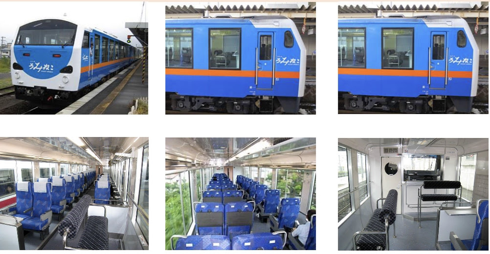Móc nối cơ khí, bộ nối điện và ống hãm có thể kết nối các xe tại đầu xe. Các bộ phận này cũng có thể dùng để nối với đầu máy.