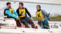 J/80 sailors- Queen Mary Sailing Club- Heathrow, England