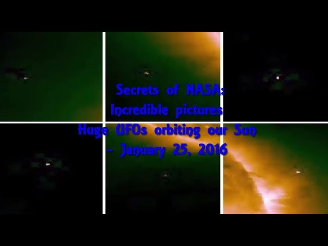 Secrets of NASA: Incredible pictures Huge UFOs orbiting our Sun Sddefault