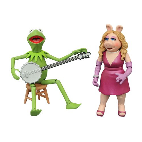 Image of Muppets Best Of Series 1 Kermit & Miss Piggy Action Figure 2-Pack - JANUARY 2021