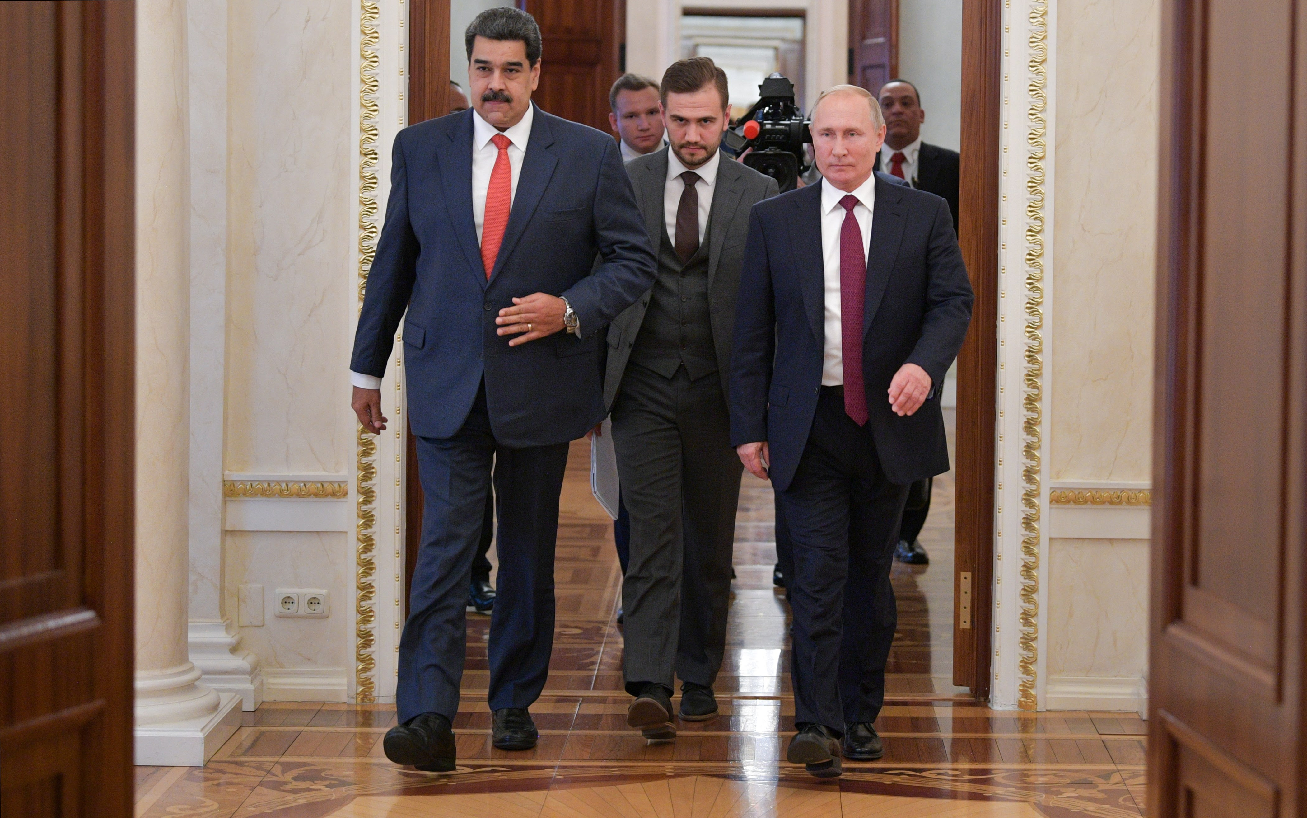 Putin, Asesores Maduro