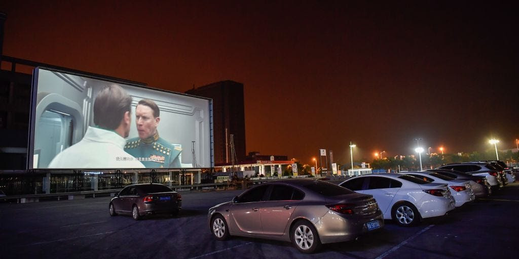 drive-in movie