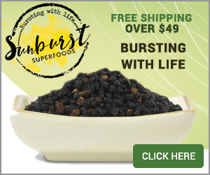 Free Shipping over $49 at Sunburst SuperFoods