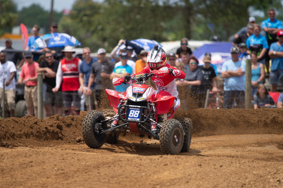 Joel Hetrick took the overall win in South Carolina, after earning both moto wins.