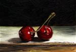 Two Cherries - Posted on Saturday, December 20, 2014 by Peter J Sandford