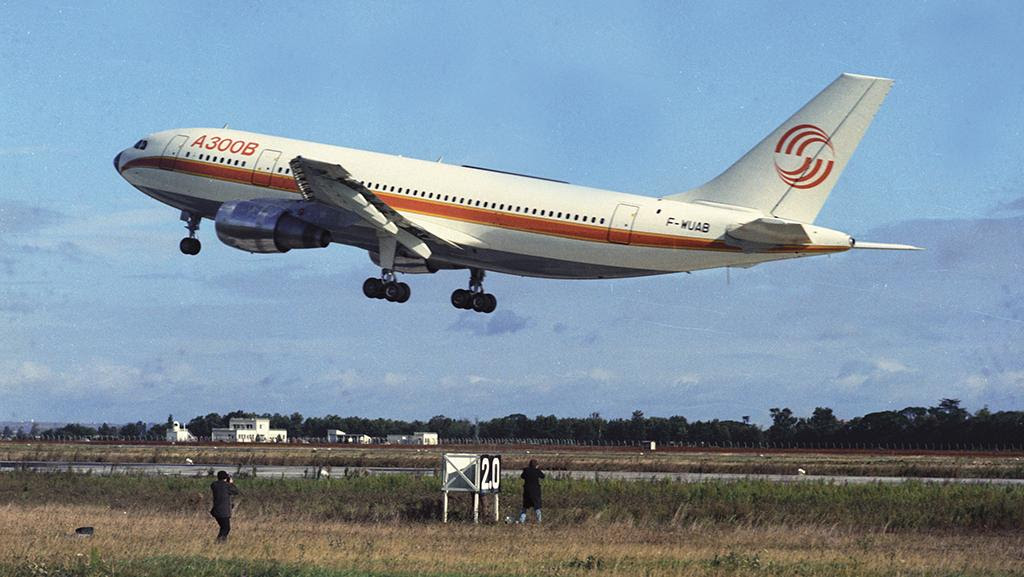 Airbus A300B1 first flight in 1972