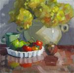 Tomato tarts in a dish... or... 8" x 8" oil - Posted on Wednesday, March 18, 2015 by Claudia Hammer