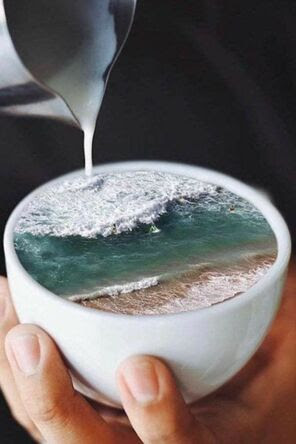 Coffee-seashore