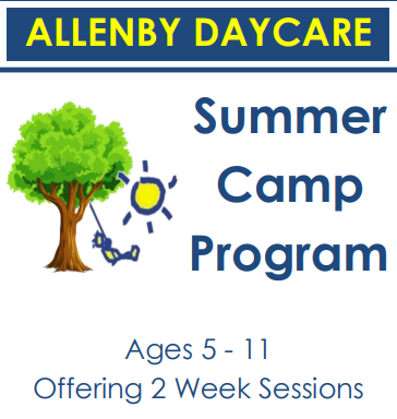 Summer Camp at Allenby Daycare – spots still available! Summer Camp at Allenby Daycare - spots still available!