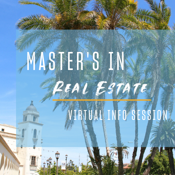 Master's In Real Estate Virtual Info Session