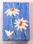 Daisies Blue Sky 2 - Posted on Tuesday, February 24, 2015 by Cynthia Van Horne Ehrlich