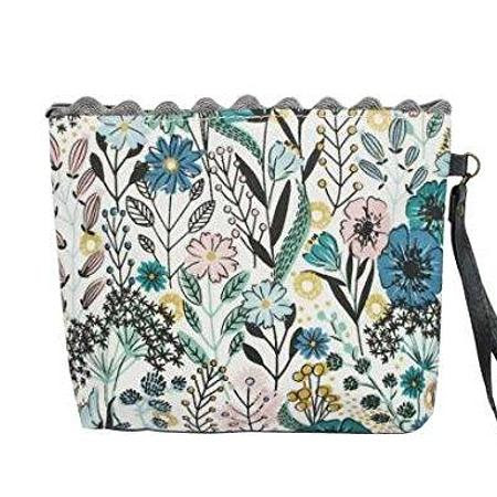 Gisela Graham Meadow Flowers Cosmetics Pouch