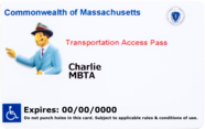 Transportation Access Pass (TAP) CharlieCard