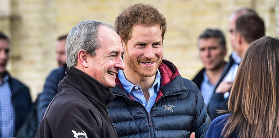 Prince Harry visits Help for Heroes' Hidden Wounds service