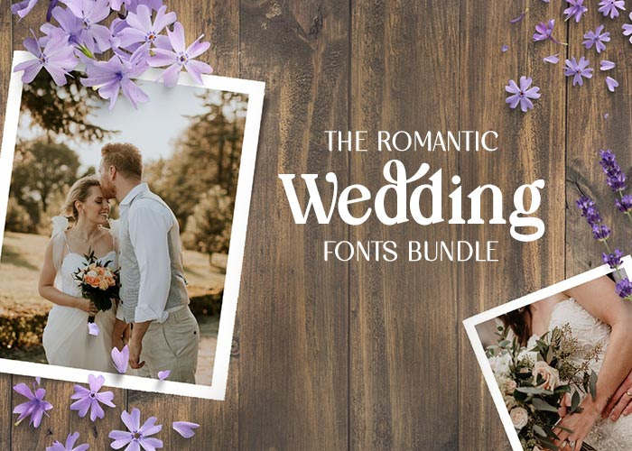 The Romantic Wedding Fonts Bundle Discount Pixelo Coupon