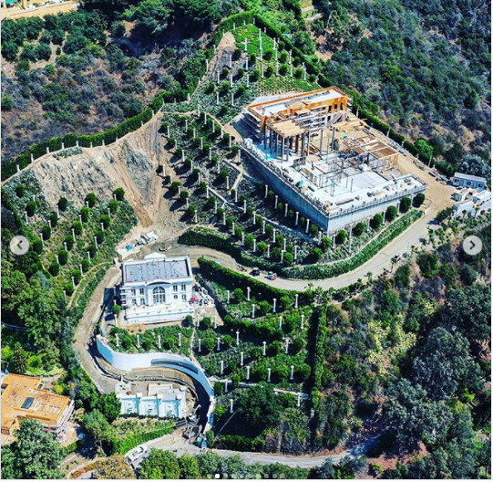 See photos of $200 million mansion Philipp Plein is building in Bel Air ...