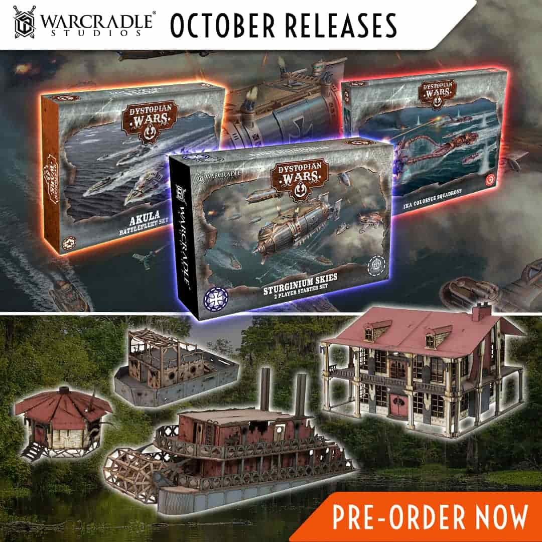 Warcradle Studios October Releases Pre-Orders
