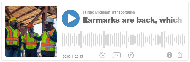 TMT - Earmarks are back