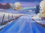 Winter Road - Posted on Thursday, January 1, 2015 by Sharon Lynn Williams