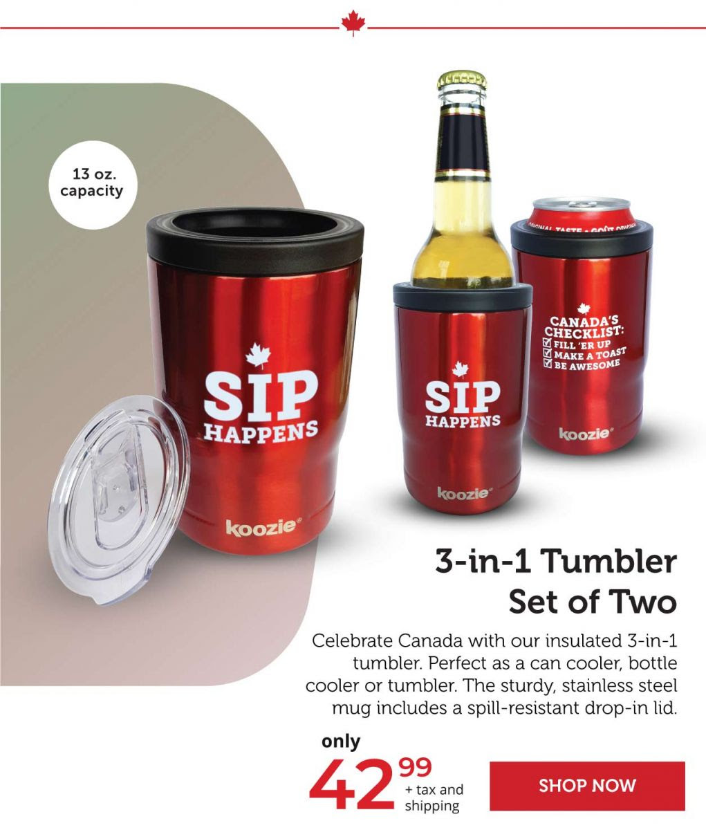 3-in-1 Tumbler Set of Two