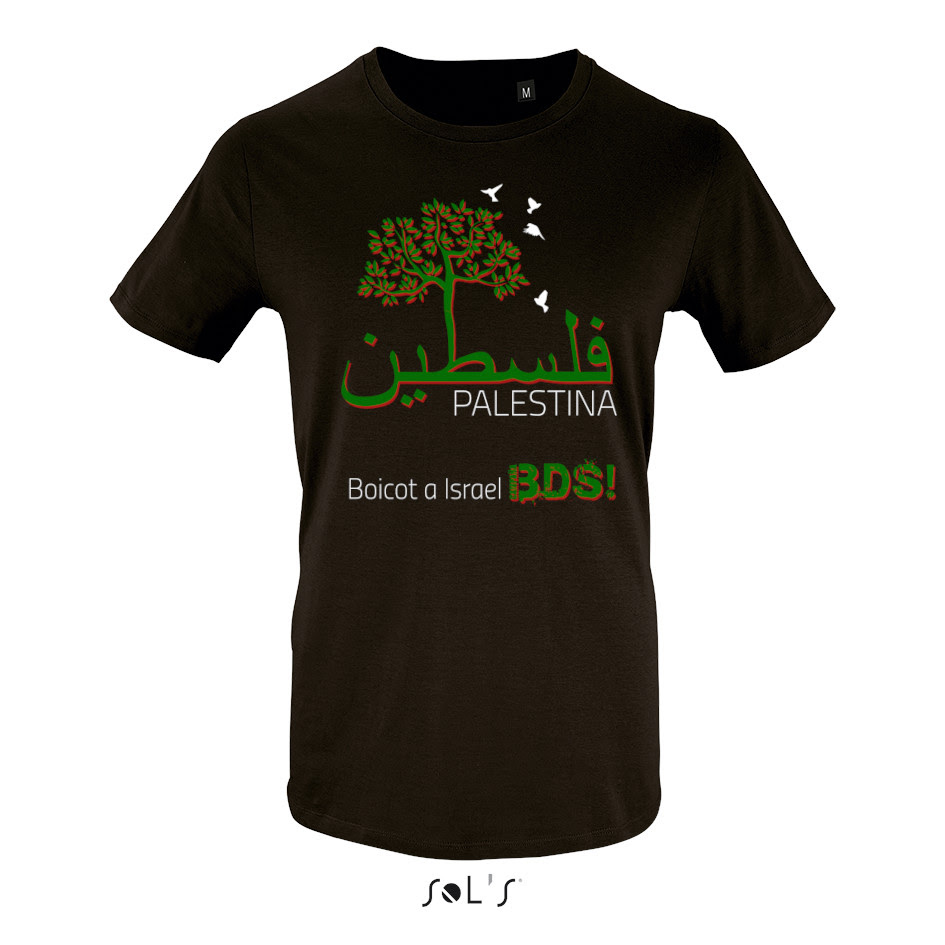 Camiseta Palestina Boicot a Israel BDS