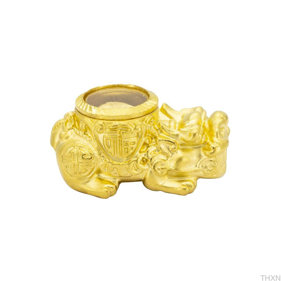 THXN Mặt dây chuyền nam tỳ hưu vàng 24k