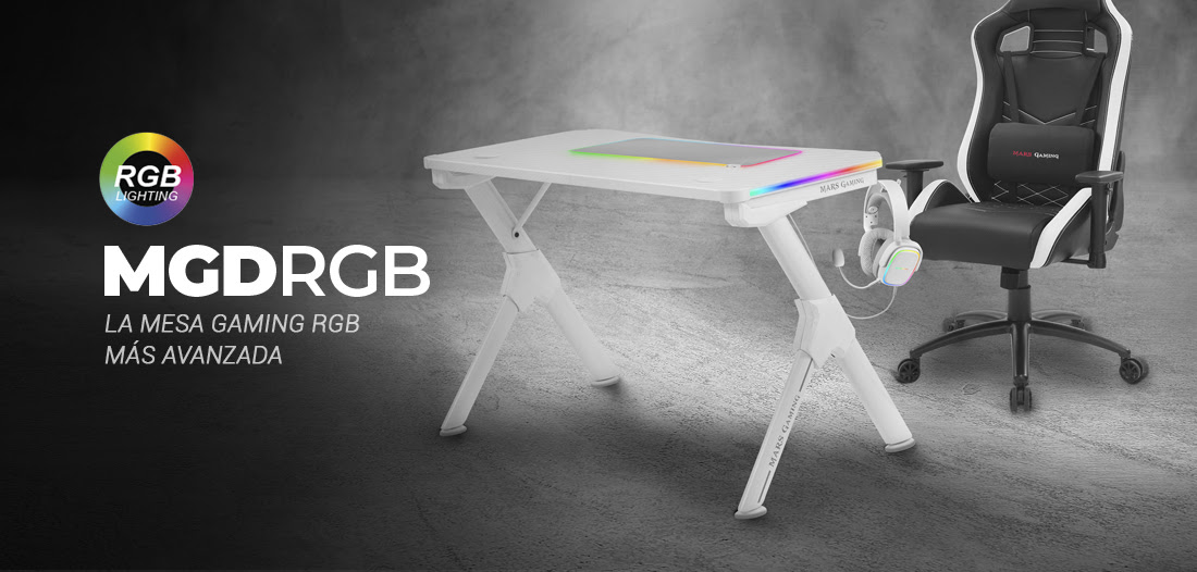 Mesa Gaming MGDRGB - La mesa Gaming RGB más avanzada