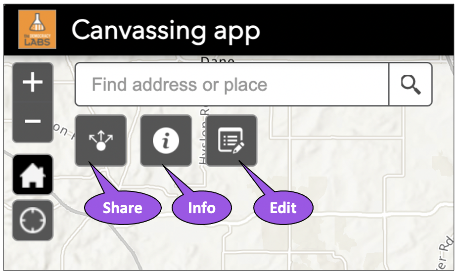 Canvassing solution a canvassing app for volunteers going door to door and lets them complete surveys and submit results from their phone.