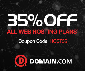 35% off ALL Web Hosting Plans. Use code HOST35