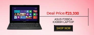 Asus F200CA-KX069H Laptop (Pentium Dual Core 3rd Gen/ 500 GB/ 2GB/ Win8) (Black)