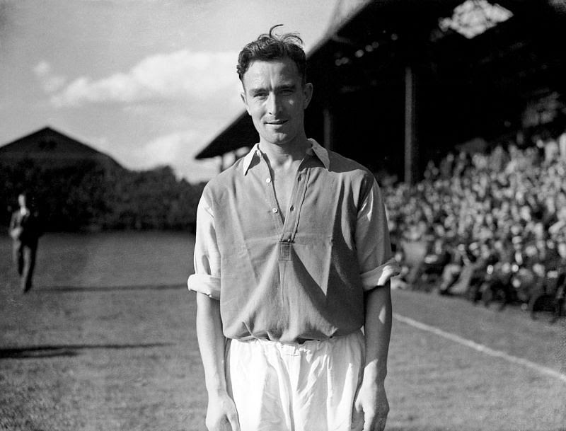 Denis Compton earned great success in cricket as well as football.