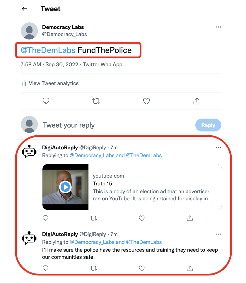 Tweet FundThePolice to @TheDemLabs to get the facts about Mandela Barnes policy on funding the police to keep communities safe.