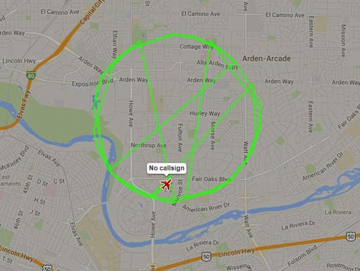 Mystery Plane Circling Sacramento, CA - Flying in 'Sigil Of The Gateway' Pattern (Video) Mystery Plane Circling Sacramento, CA - Flying in 'Sigil Of The Gateway' Pattern (Video)